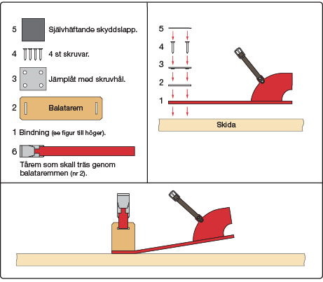 Monteringsanvisning Epok-bindning